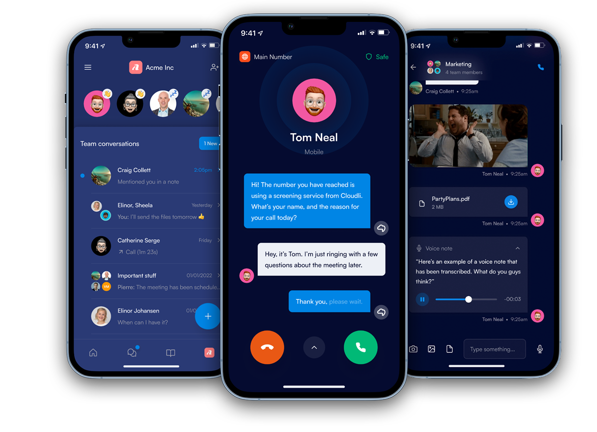 TalkNText app